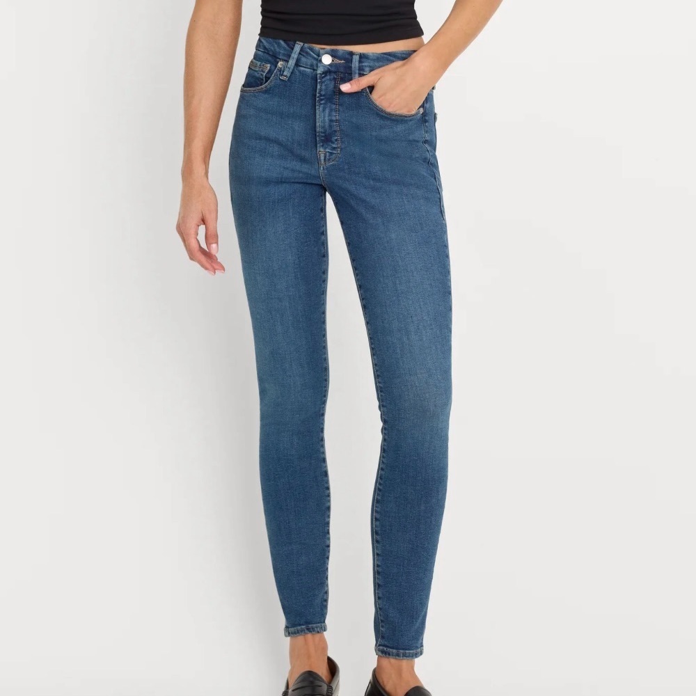 NWT Good American Good Legs Skinny Jeans Size 8 Retail $108.00